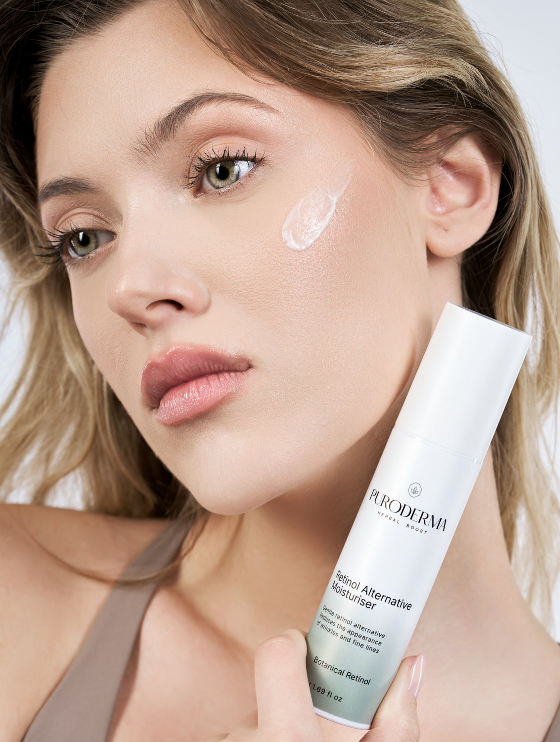 Cremă Hidratantă Alternativă la Retinol cu Extract de Bidens Pilosa