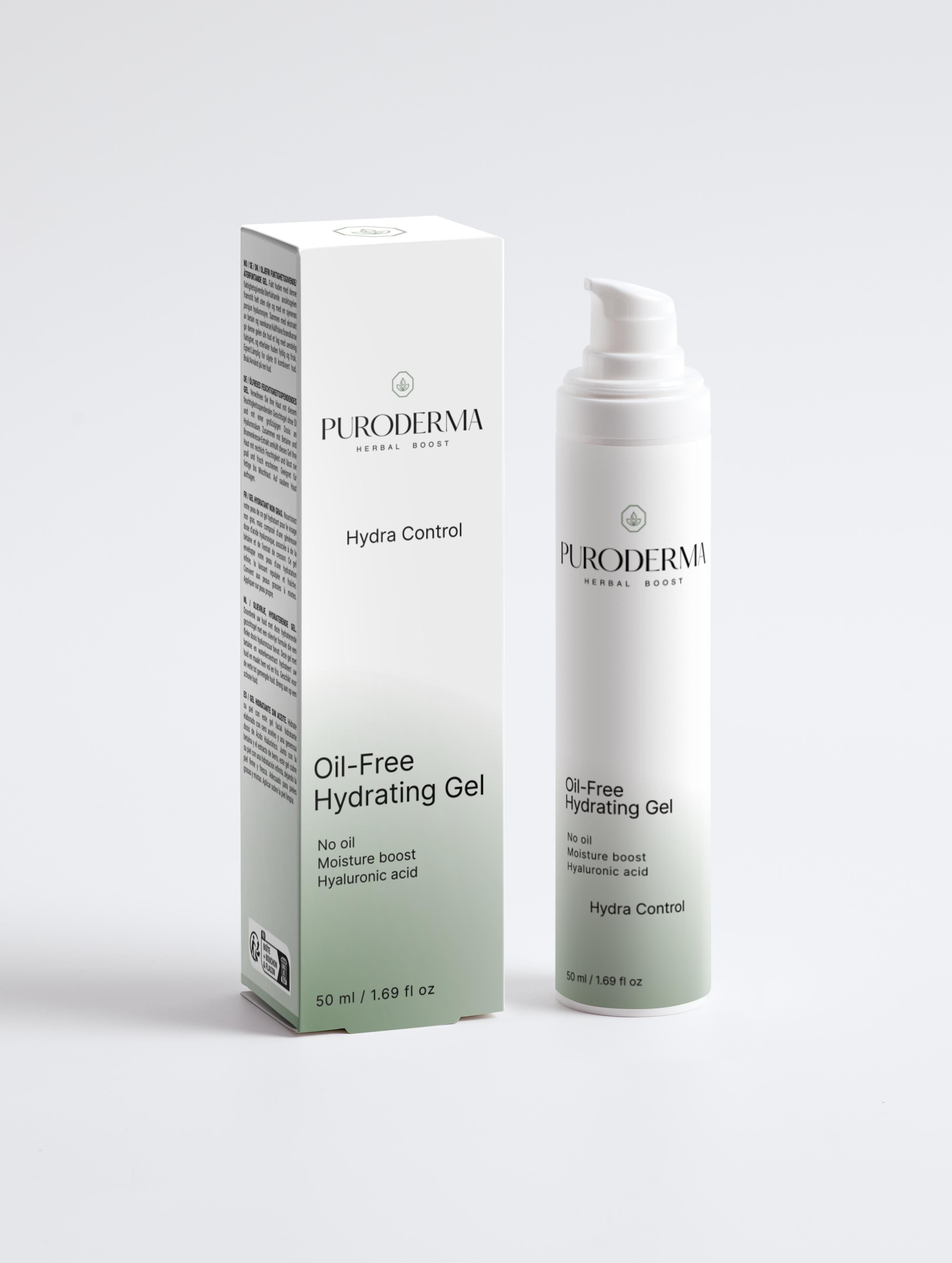 Gel Hidratant fără Ulei cu Acid Hialuronic