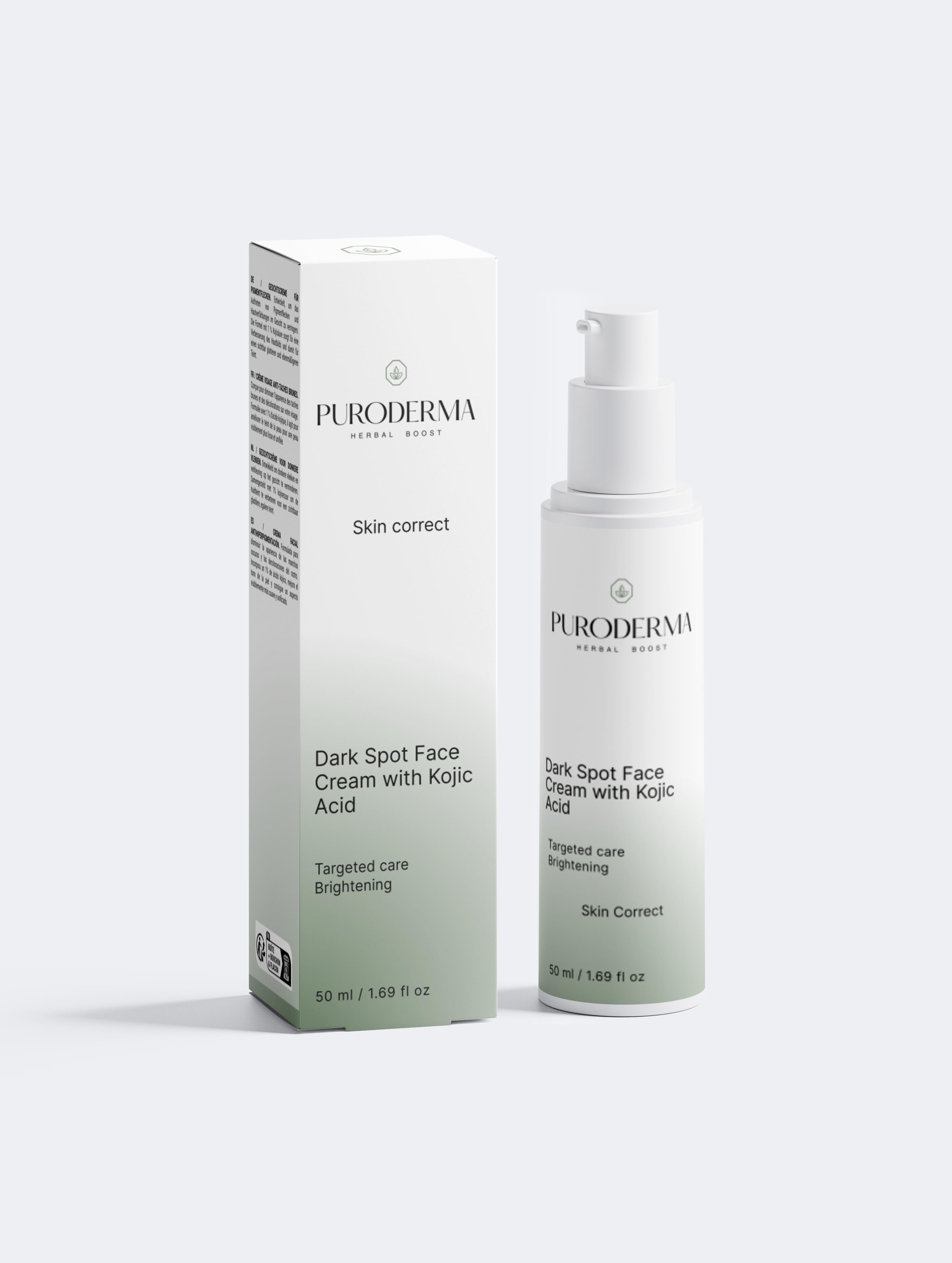 Cremă de Față pentru Pete Pigmentare cu Acid Kojic